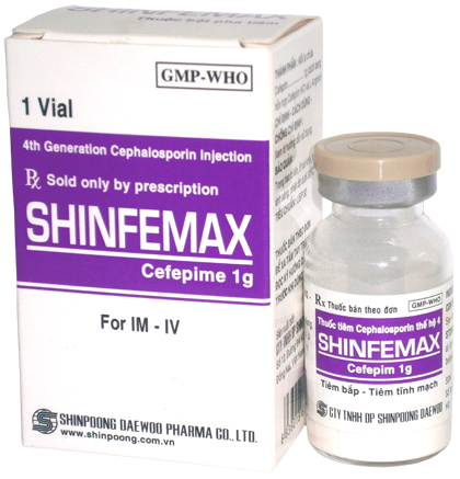 SHINFEMAX (Cephalosporin thế hệ 4)