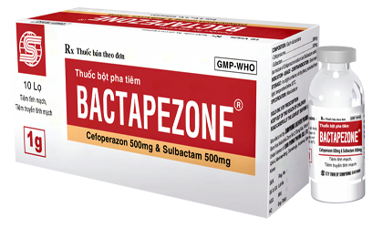 BACTAPEZONE 1g (Cephalosporin thế hệ 3)