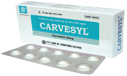 CARVESYL 25 mg