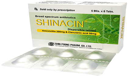 Shinacin (250 mg) (nhóm Penicillin)