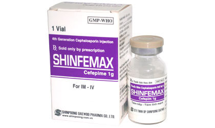 SHINFEMAX (Cephalosporin thế hệ 4)