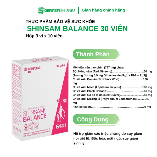 Shinpoong Pharma - Shinsam Balance