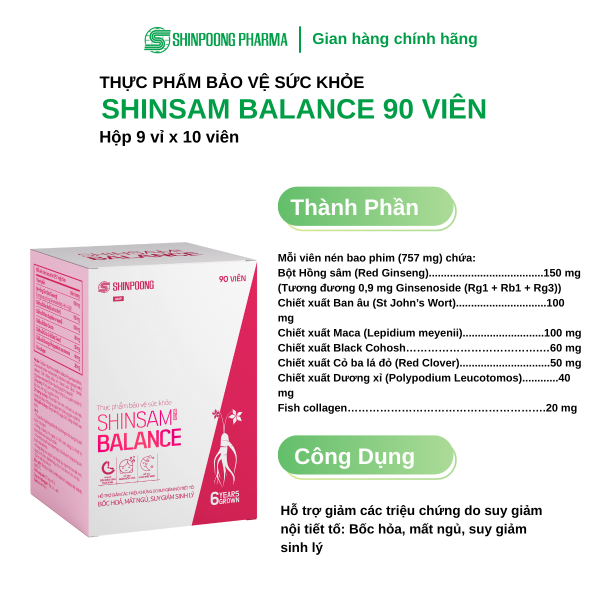 Shinpoong Pharma - Shinsam Balance